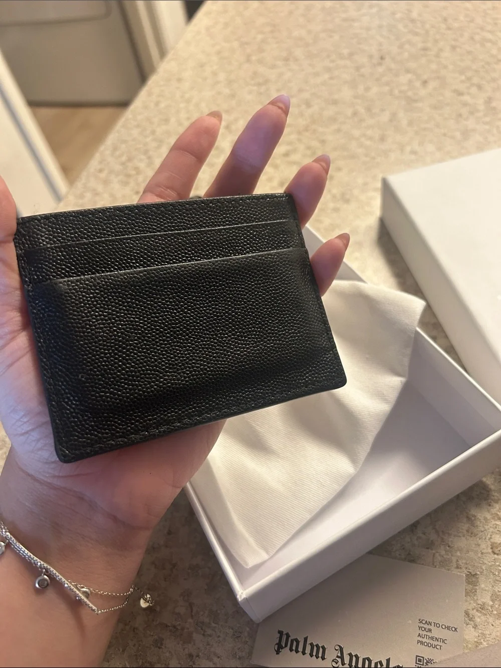 Palm Angels slim leather
